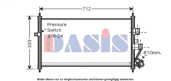 AKS DASIS Kondensaator,kliimaseade 072023N